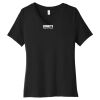 vinnysWomen's Relaxed Jersey Short Sleeve V Neck Tee Thumbnail