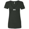 vinnys Women’s CVC Deep V-Neck T-Shirt Thumbnail